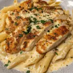 Creamy Cajun Chicken Pasta with Garlic Butter Parmesan Sauce