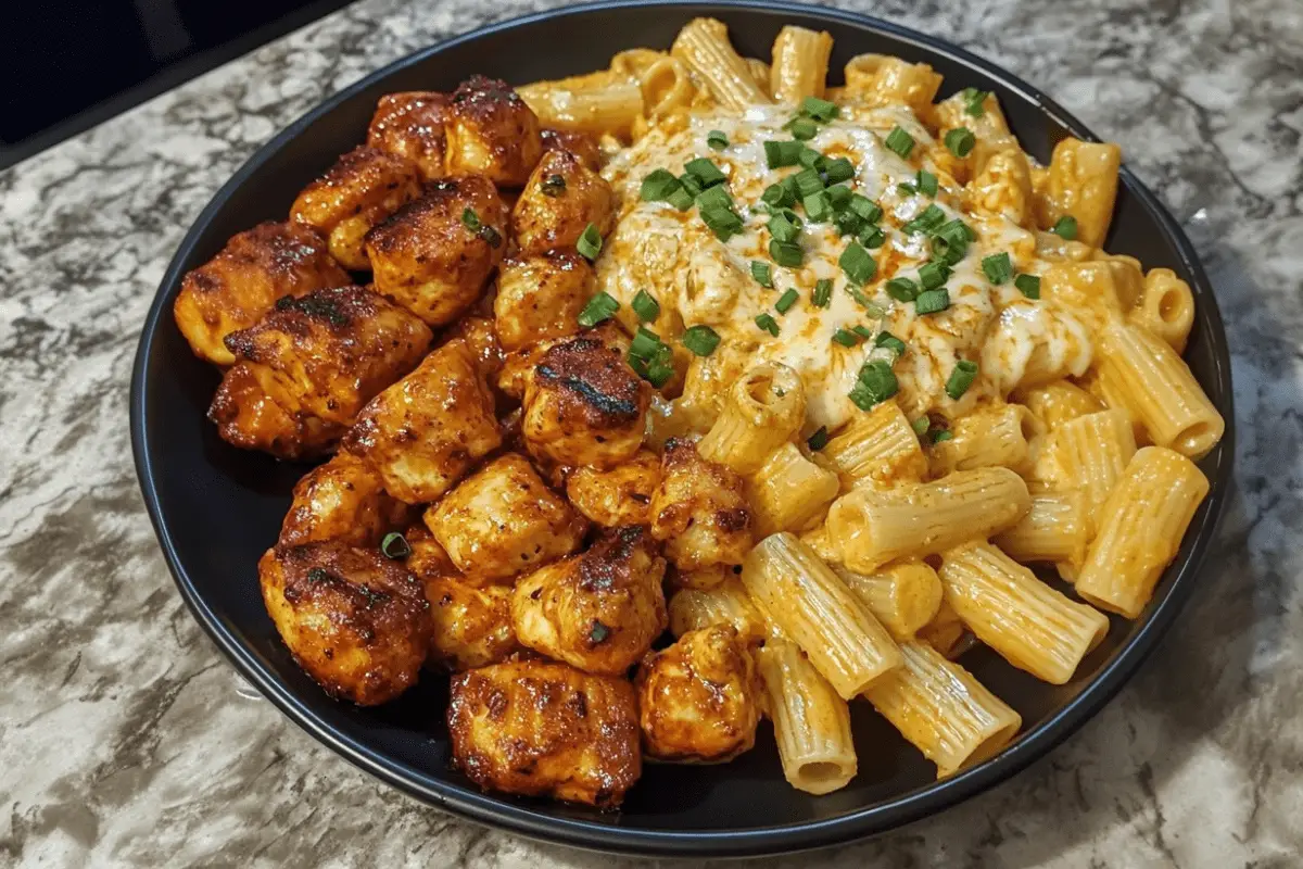 Cajun Chicken Bites with Creamy Rigatoni – Spicy, Creamy, and So Satisfying